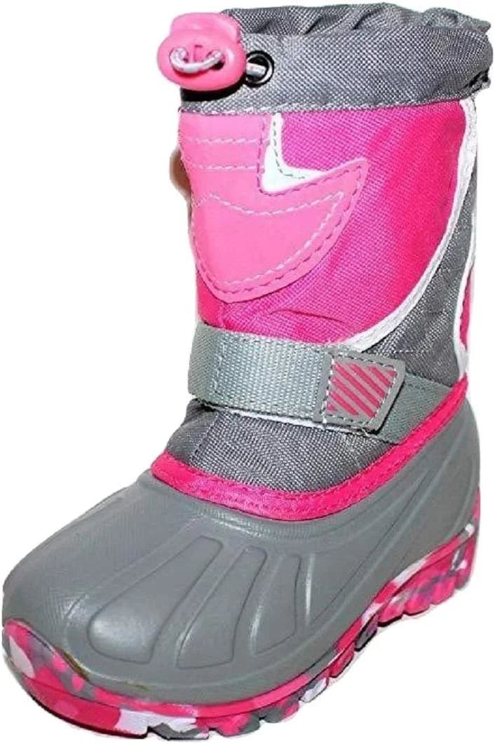 Ozark Trail Toddler Girl's Winter Snow Boots (6)